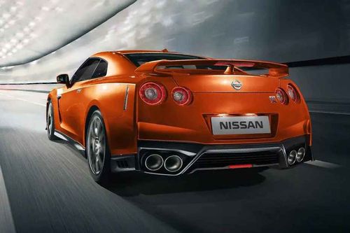 Nissan_GT-R Rear View Nissan_GT-R Rear View