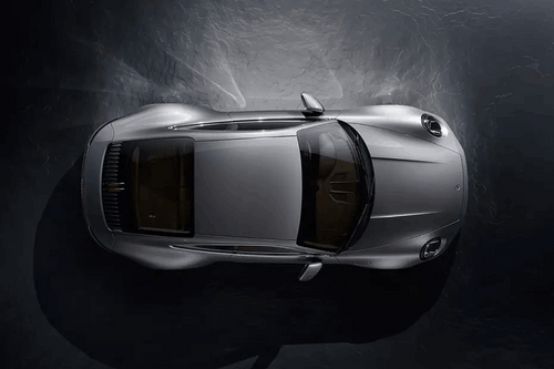 Porsche 911 Top View Porsche 911 Top View