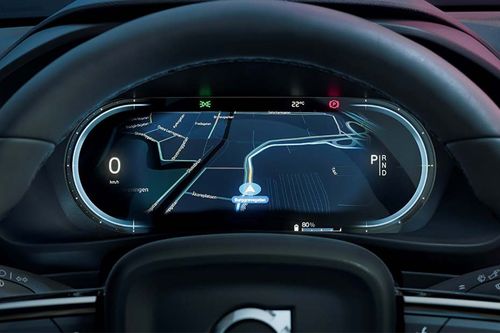 Volvo C40 Recharge Speedometer Volvo C40 Recharge Speedometer