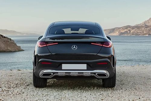 Mercedes-Benz GLC Coupe 2024 Rear View Mercedes-Benz GLC Coupe 2024 Rear View