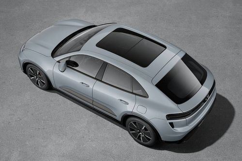 Porsche Macan EV Top View Porsche Macan EV Top View