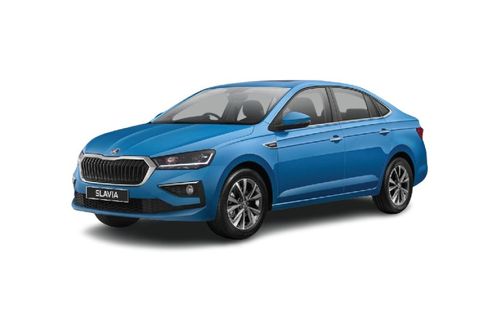 Skoda Slavia Left Side Front View Skoda Slavia Left Side Front View