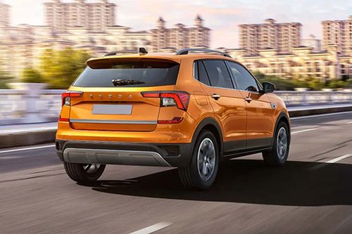 Skoda Kushaq Right Side Rear View Skoda Kushaq Right Side Rear View