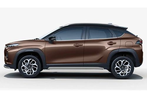 Toyota Urban Cruiser Taisor Left Side View Toyota Urban Cruiser Taisor Left Side View