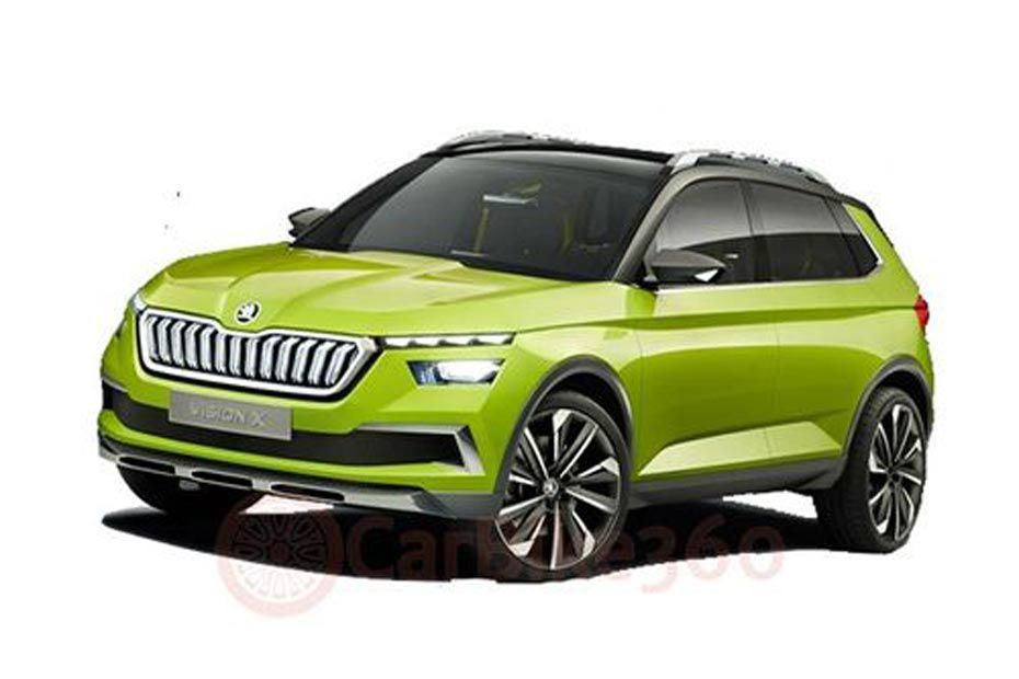 Skoda Vision X Exterior design