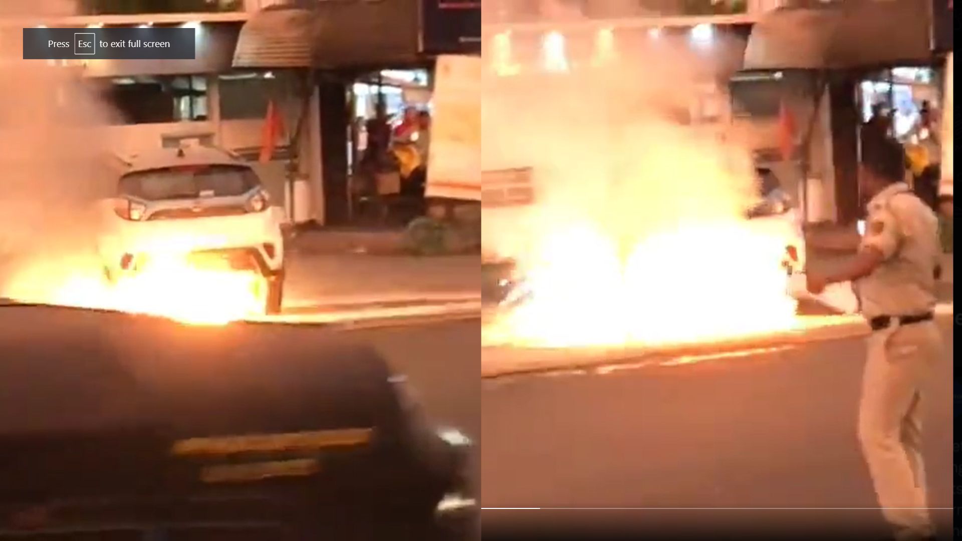 Tata Nexon EV Catches Fire in Mumbai: Tata Motors Starts Investigation tatanexonevcatchesfireinmumbai_e786b3efa1.jpg