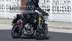 Aprilia Tuono spy images