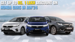 Discounts of upto Rs 1 lakh on Honda Cars