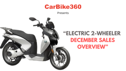 Electric 2-wheeler  December Sales Overview