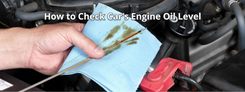 How to check Car's Engine Oil Level