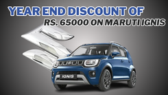 Year end discount of Rs. 65000 on Maruti Ignis