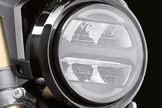ROUND SHAPE THIN LED HEADLIGHT