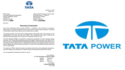 Tata Power Renewable Energy Limited MoU