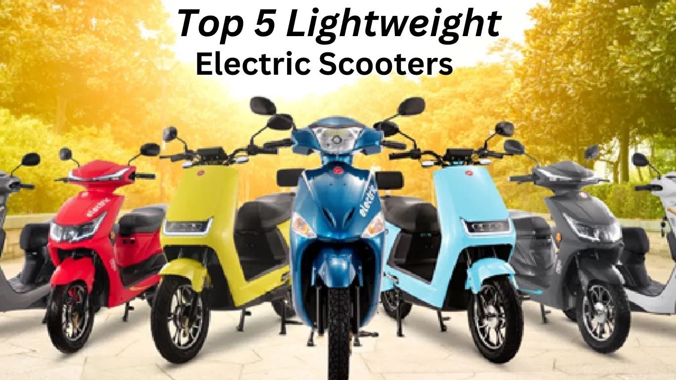 Top 5 Light Weight Electric Scooters in India : Eco-friendly and ...