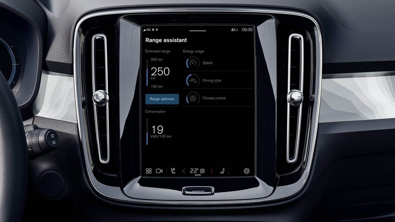 xc40recharge range